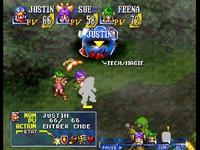 une photo d'Ã©cran de Grandia sur Sony Playstation
